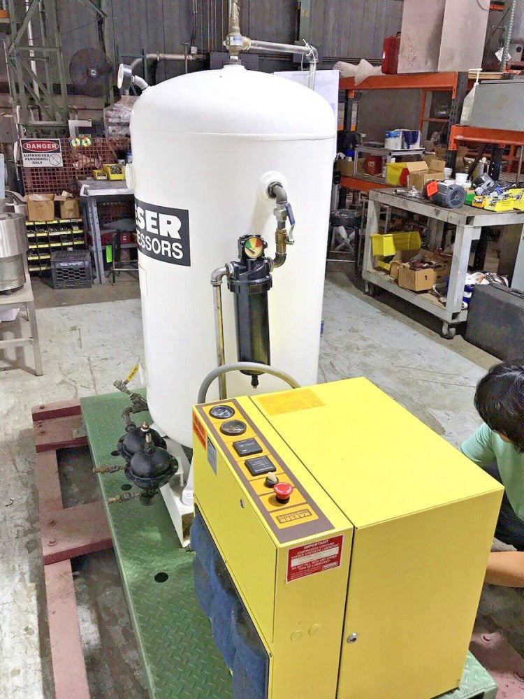 Kaeser, SX6 Air Compressor with 80 Gal. Air Receving Tank