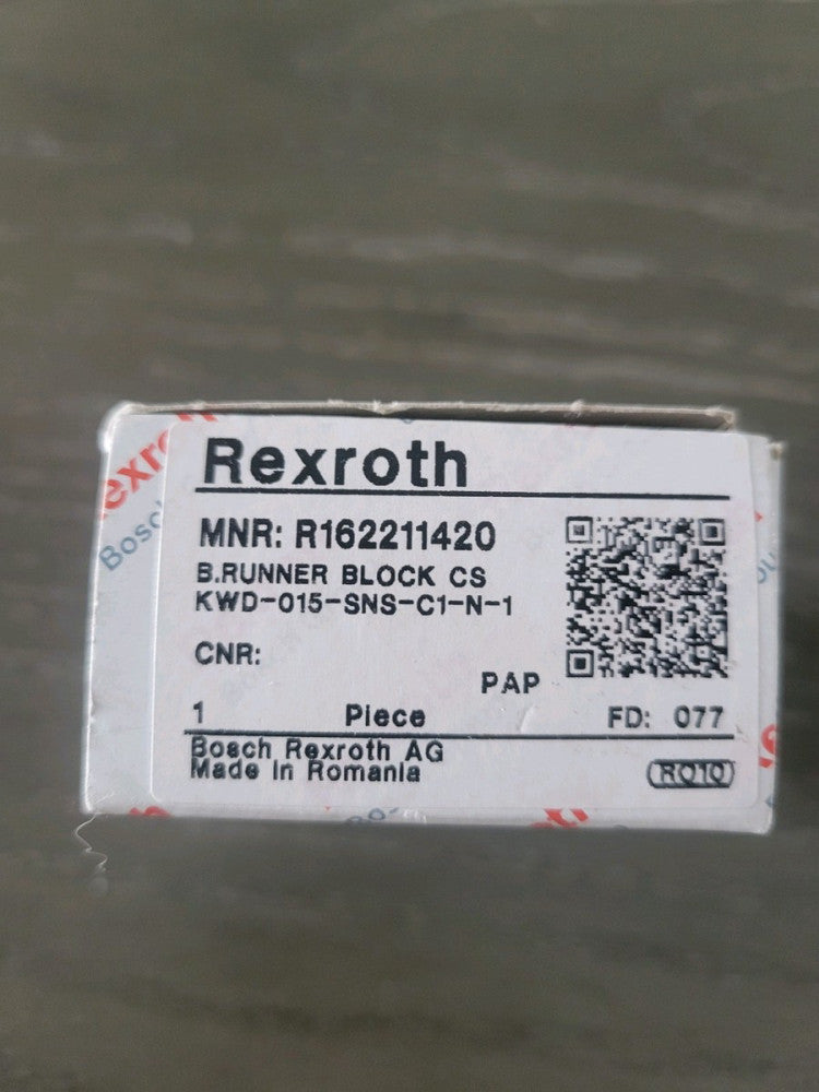 NEW IN BOX! Rexroth R162211420 Linear Guide Slider.FREE SHIPPING!USA SELLER!  Z7