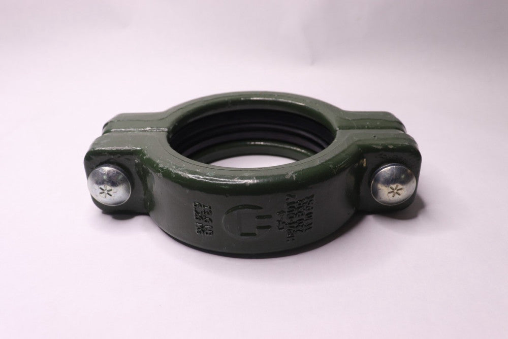 CF Style Heavy Duty 2-Bolt Clamp w/ Gasket 130 Bar 4" CF-4