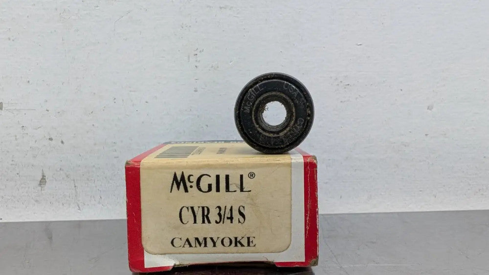 McGill CYR 3/4 S Cam Yoke Roller .25" ID .75" Roller OD .50" Roller Wide