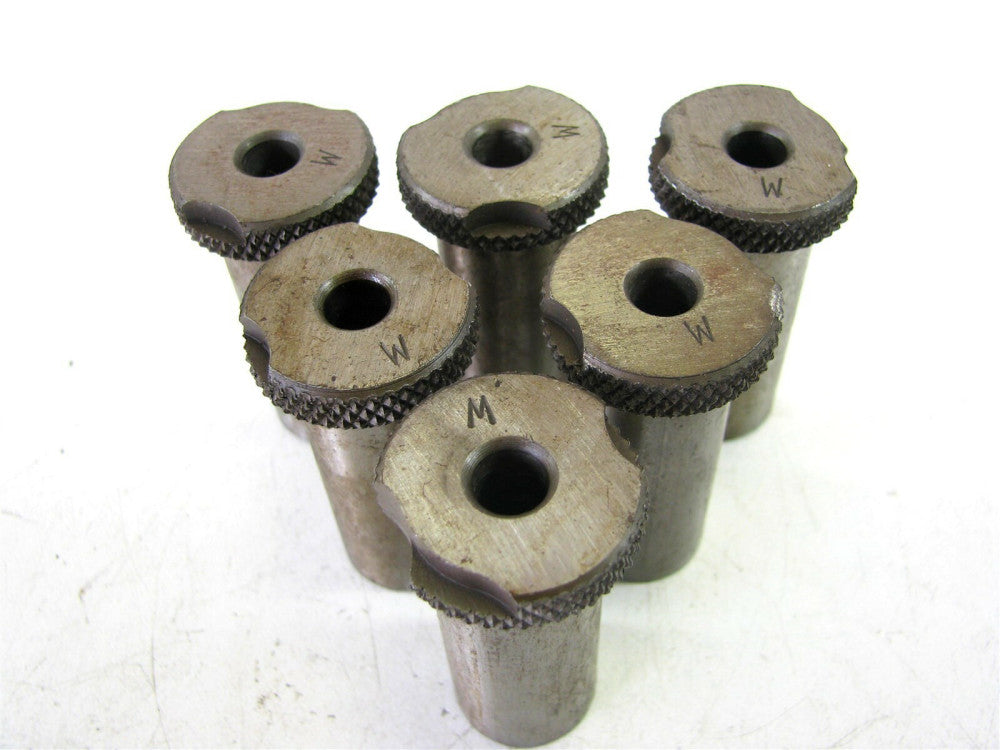 (SF48-28) M x 3/4 x 1-3/4" Slip Fixed Renewable Drill Bushings NEW - Lot of 6 