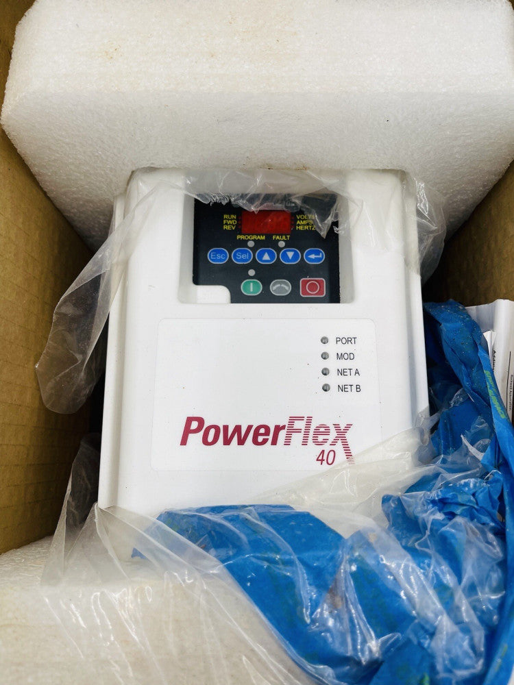 Allen Bradley PowerFlex 40 22B-D1P4C104 3 Phase 0.5 HP AC Drive STOCK 2258