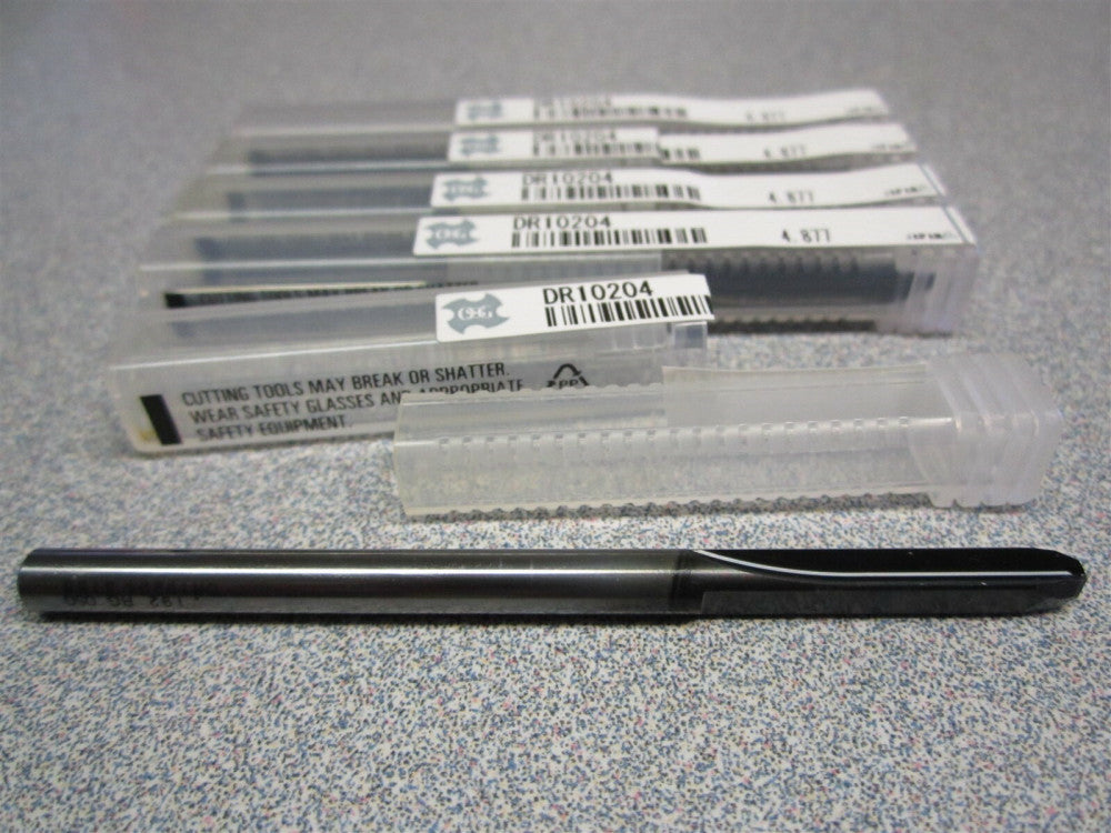 OSG (DR10204) .192" x 1.14" x 3.15" Diamond Coated Carbide Drill Bits - Qty 5