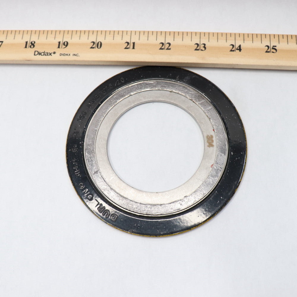 Durlon Spiral Wound Gasket 304 Stainless Steel 2-1/2"