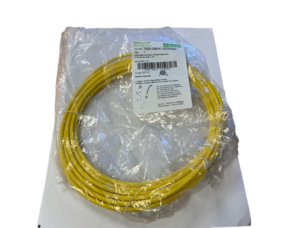 Murr Elektronik 7000-08041-0200500 Female Connector 5M