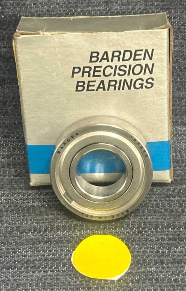 BARDEN PRECISION SINGLE ROW BALL BEARING 103SS3 17MM X 35MM X 10MM