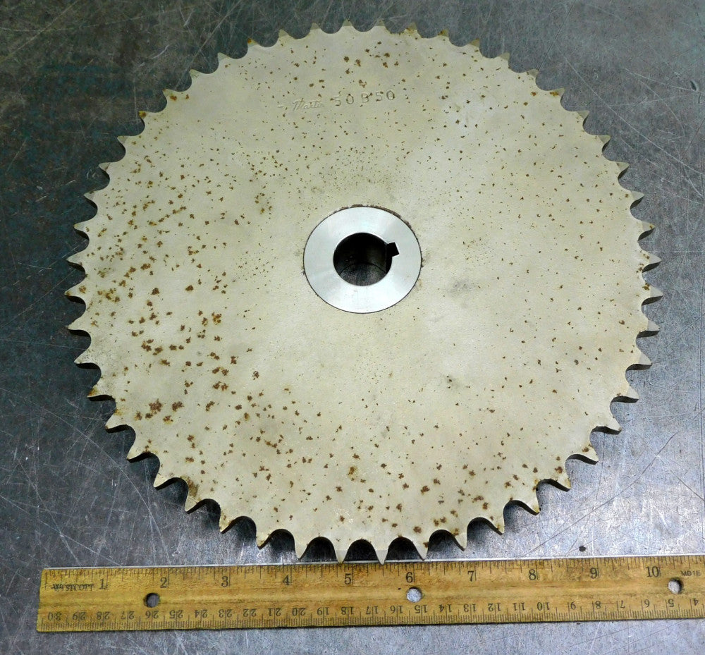 Martin 50B50 Roller Chain Sprocket #50 50 Teeth 1" Bore