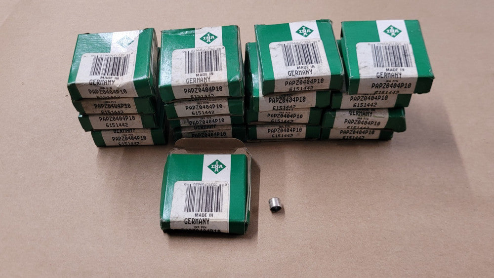 Lot Of 17 INA PAPZ0404P10 Bushings 1/4" ID 5/16" OD 1/4" Long