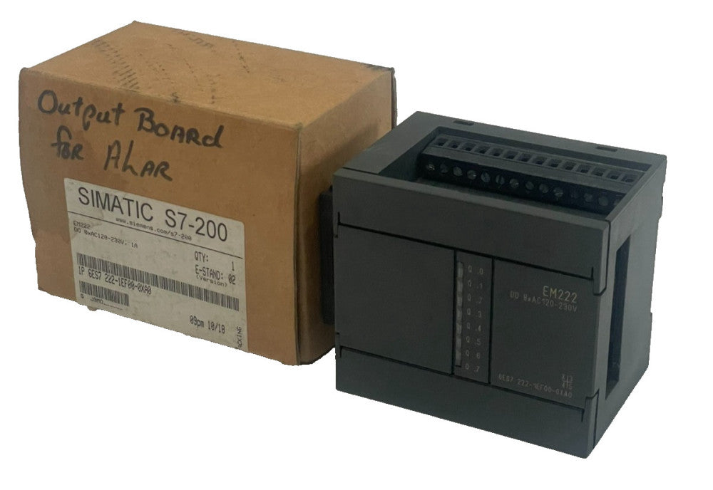 NEW SIMENS 6ES7222-1EF00-0XA0 SIMATIC S7-200 OUTPUT MODULE 6ES72221EF000XA0