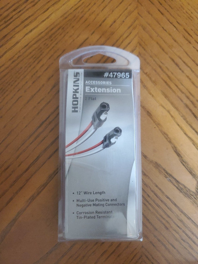 Hopkins Towing Solutions 47965 Flat Electric Connector,2-Way Connection