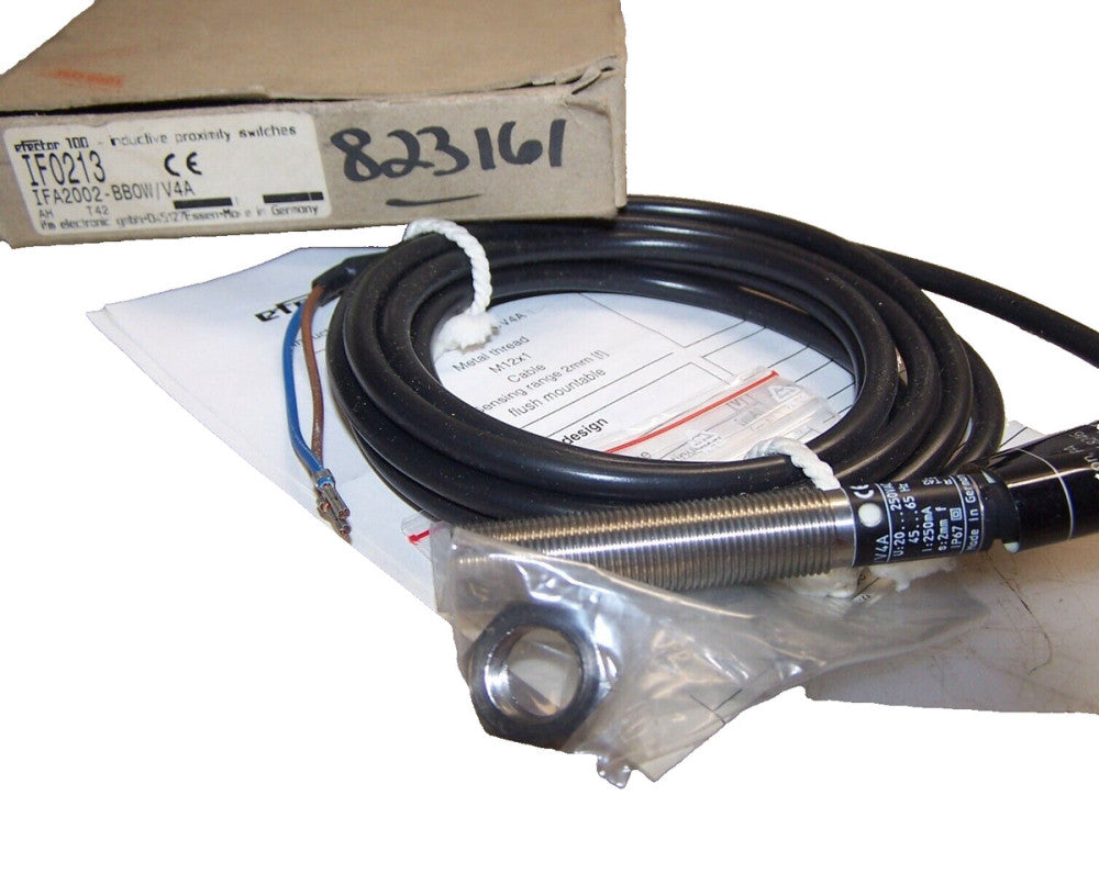 NEW IFM EFFECTOR IF0213 INDUCTIVE PROXIMITY SWITCH  IFA2002-BBOW/V4A