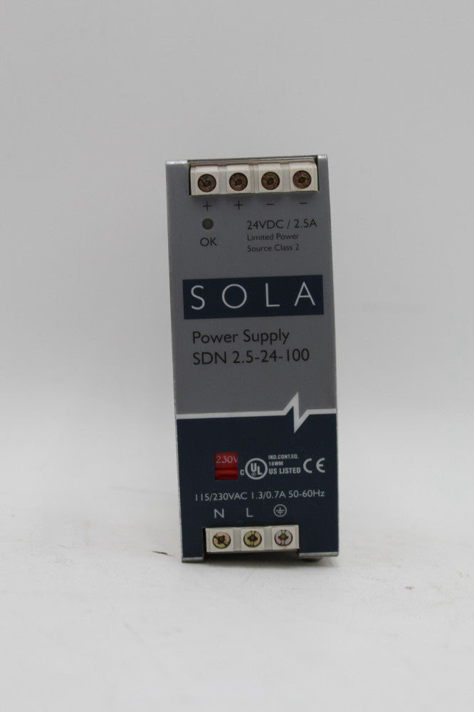 Emerson Sola SDN 2.5-24-100 Industrial Power Supply