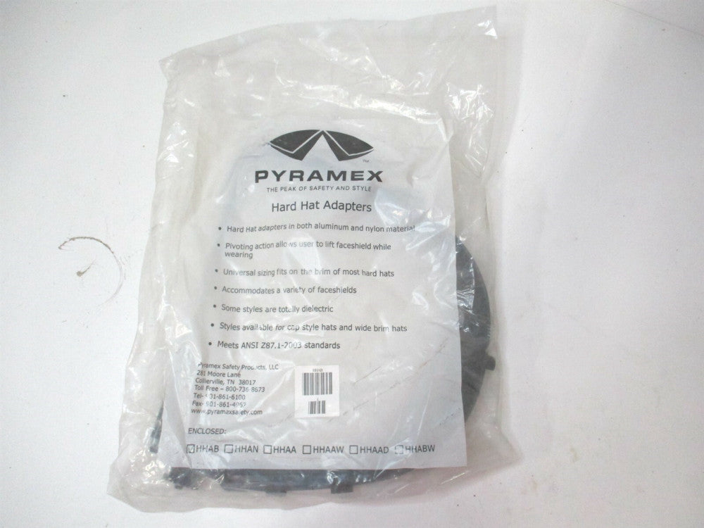 Pyramex (HHAB) Headgear Black-Hard Hat Adaptor w/ Coated Spring 