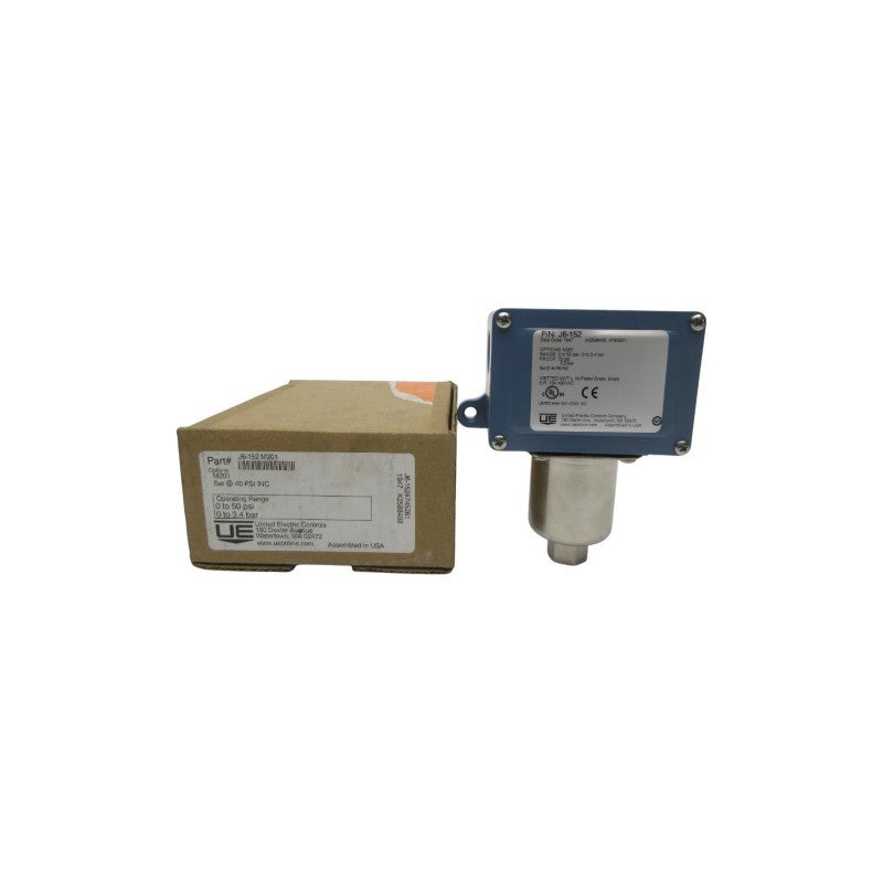 UNITED ELECTRIC J6-152 0-50PSI NSMP