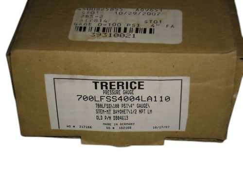 TRERICE PRESSURE GAUGE 700LFSS4004LA110  NSMP