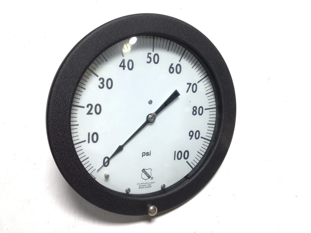 Ashcroft 1JA11470-017 Pressure Gauge 1/4"NPT Bronze Tube Brass Socket 0-100PSI