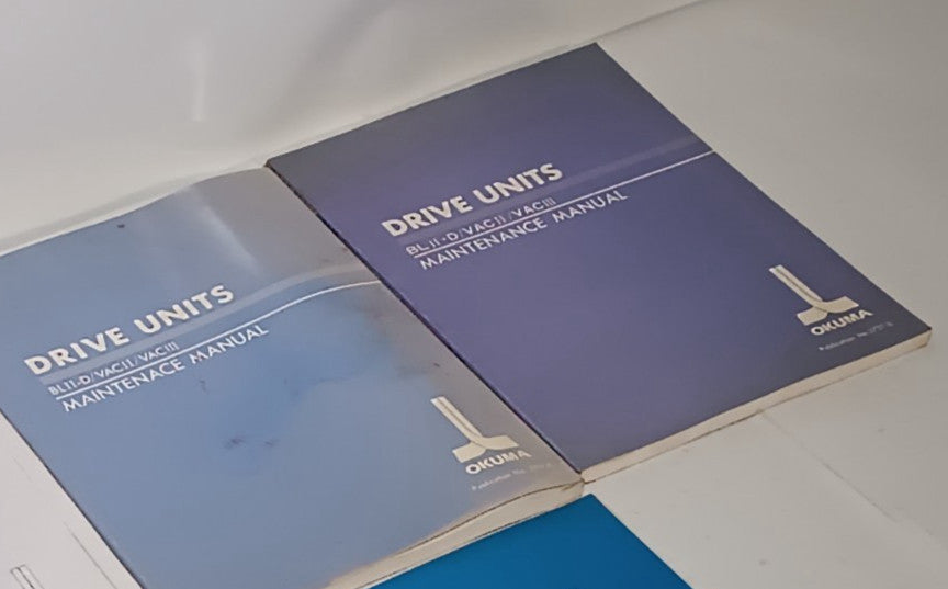 Okuma Drive Units BLII-D/VACII/VACIII Maintenance Manual 4th Edition, 3727-E-R3