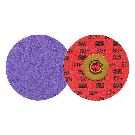 3M Cubitron 7100331751 Quick-Change Disc,Ceramic,3 In Dia.,Pk50