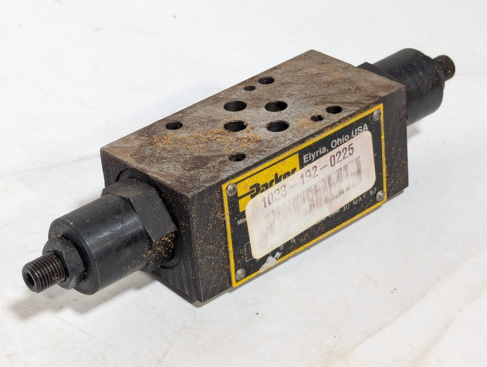 Parker FM2DDDSV 50 throttle check valve, 5000PSI max, 30 May 1997 date code