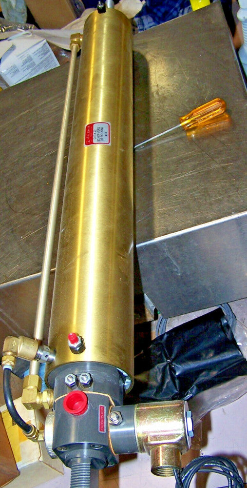 New Allenair Pneumatic Cylinder 3" Bore 22" Stroke 120 Volt  Model CV 3X22