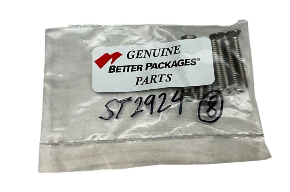 BETTER PACKAGES  FLAT HEAD SCREW 30MM  8PCS