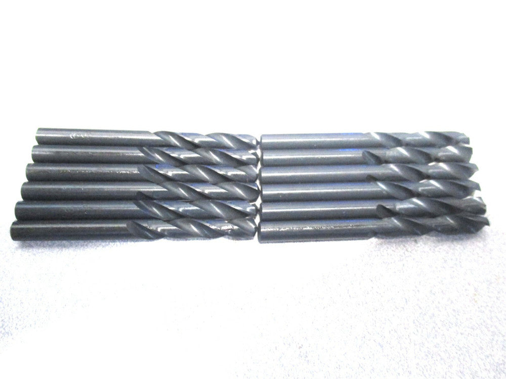 Made in USA (1831012) 3/16 x 2-3/16 2-Flute HSS Screw Machine Drill - 12 PC