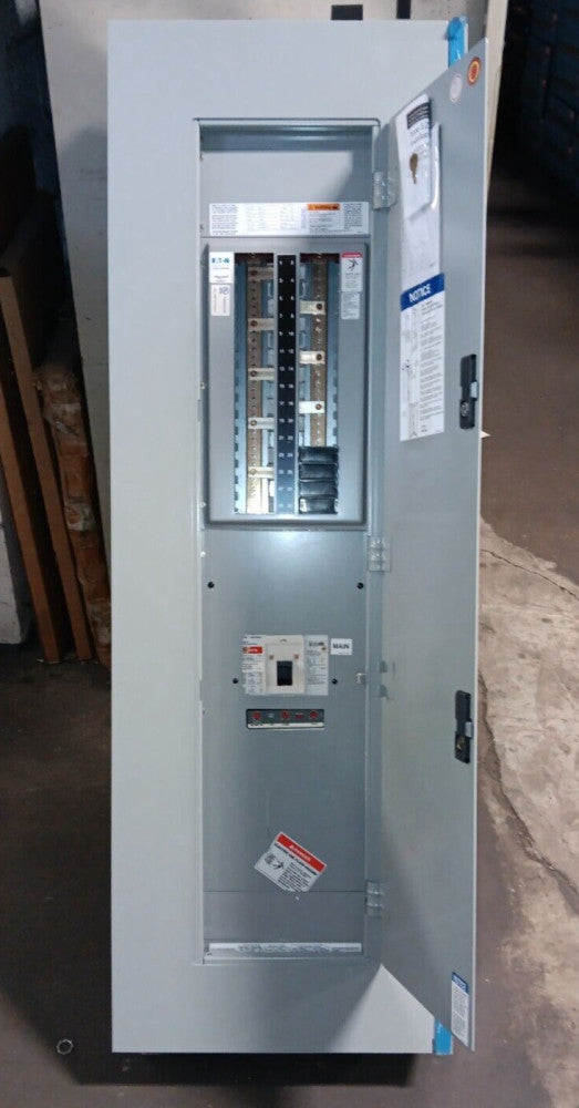 NEW EATON PRL1A 400 AMP MAIN BREAKER PANEL 30 CIRCUIT 208Y/120V 3Ø 4W HKD3400W