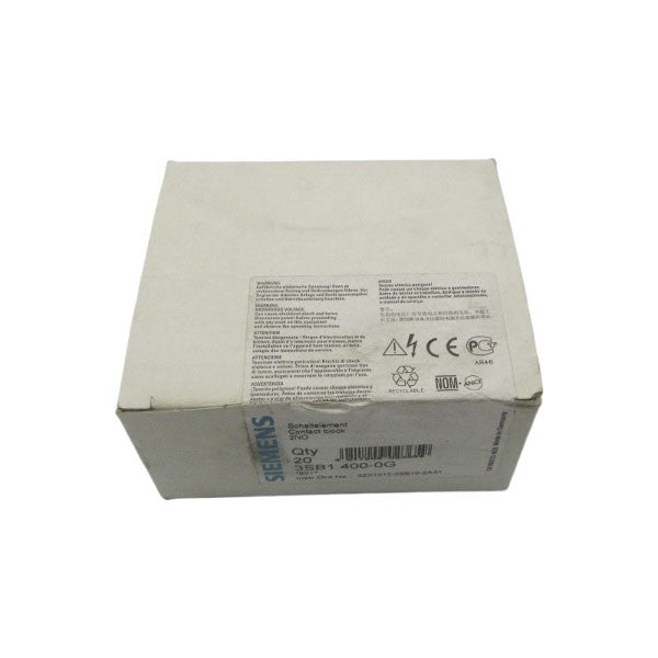 SIEMENS 3SB1400-0G (PKG OF 20) NSFS