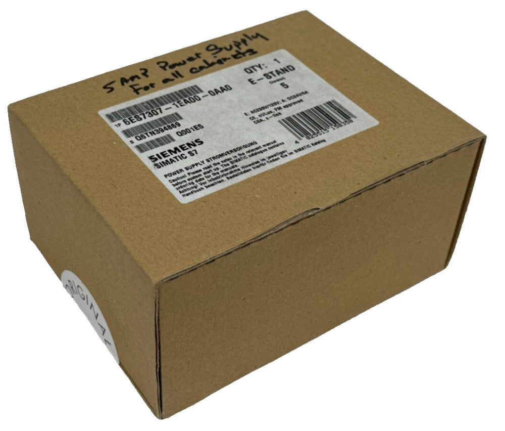 NEW SEALED SIEMENS 6ES7307-1EA00-0AA0 POWER SUPPLY 6ES7 307-1EA00-0AA0