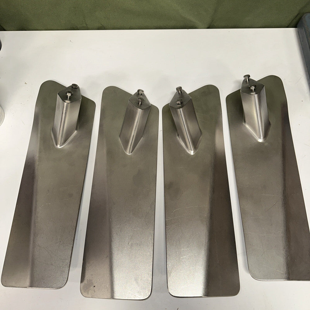 Large Mixer Blades, Stainless Steel LAB MIXER BLADE, Paddle Blades, 20” X6”