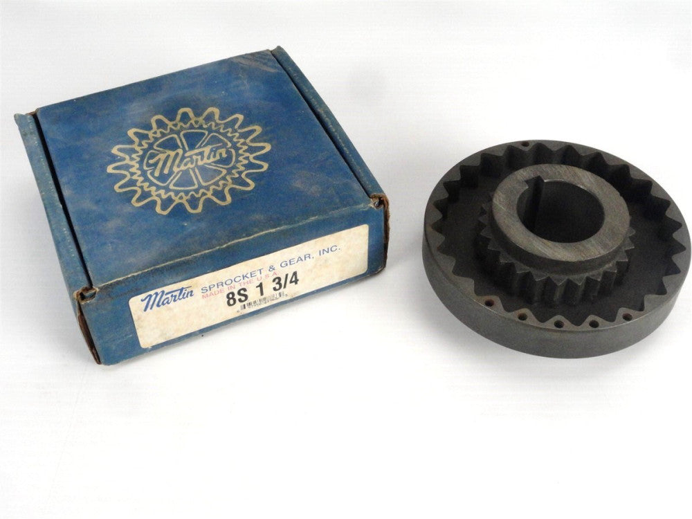 MARTIN - 8S 1 3/4 Quadra-flex Coupling Flange - CAST IRON 1-3/4" Bore (NEW)