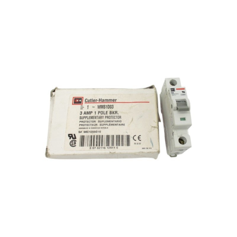 CUTLER HAMMER WMS1D03 240V 3A NSMP