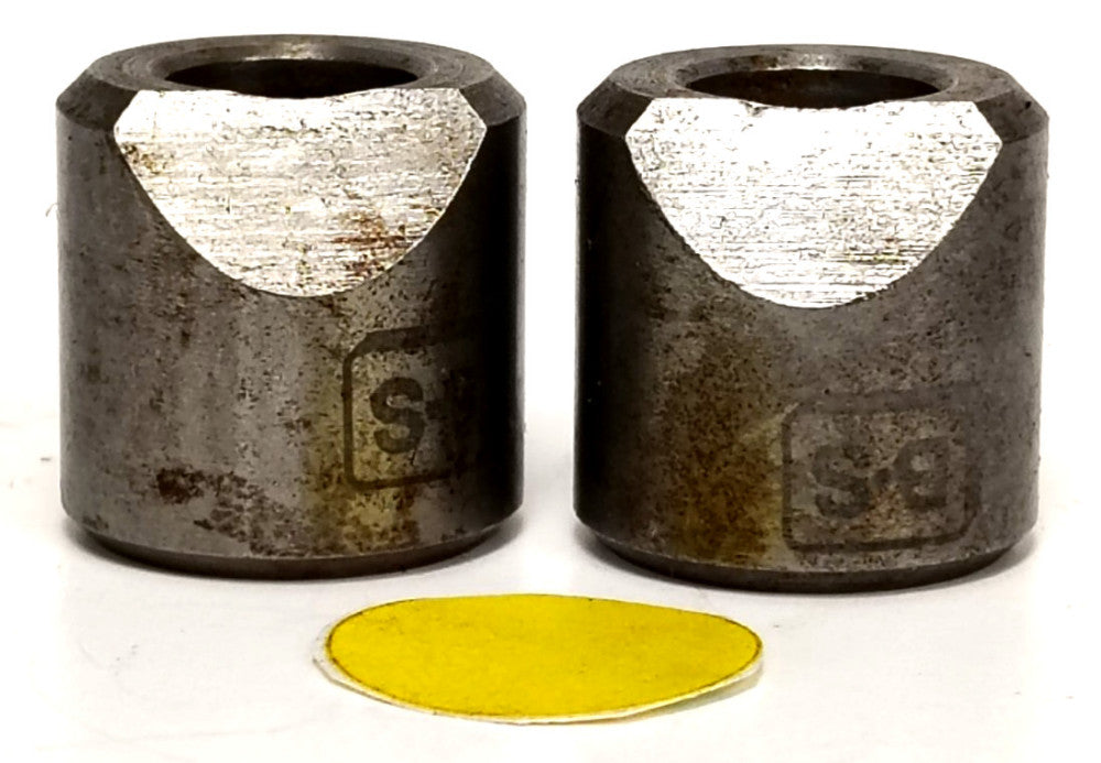 UNBRANDED 17/32" ID 7/8" OD COPED BUNGS W/3/8" RADIUS STEEL MATERIAL *LOT OF 2*