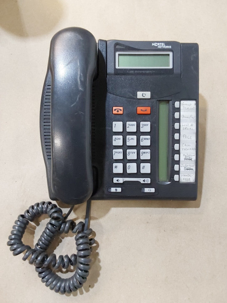 Nortel Norstar T7208 Phone - Charcoal