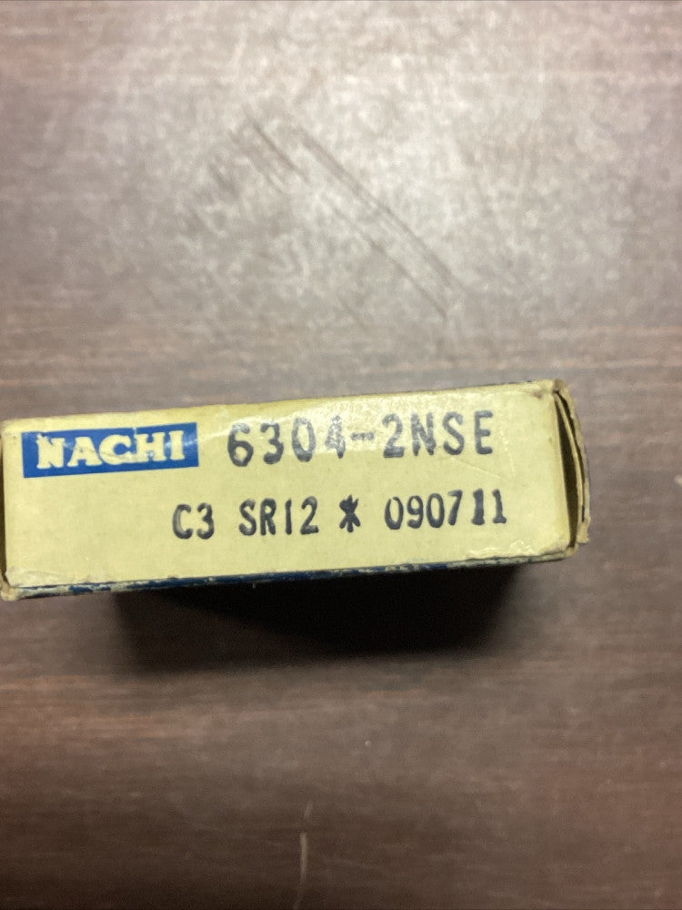 6304-2NSE Sealed Radial Ball Bearing - Nachi Sealed Factory Package