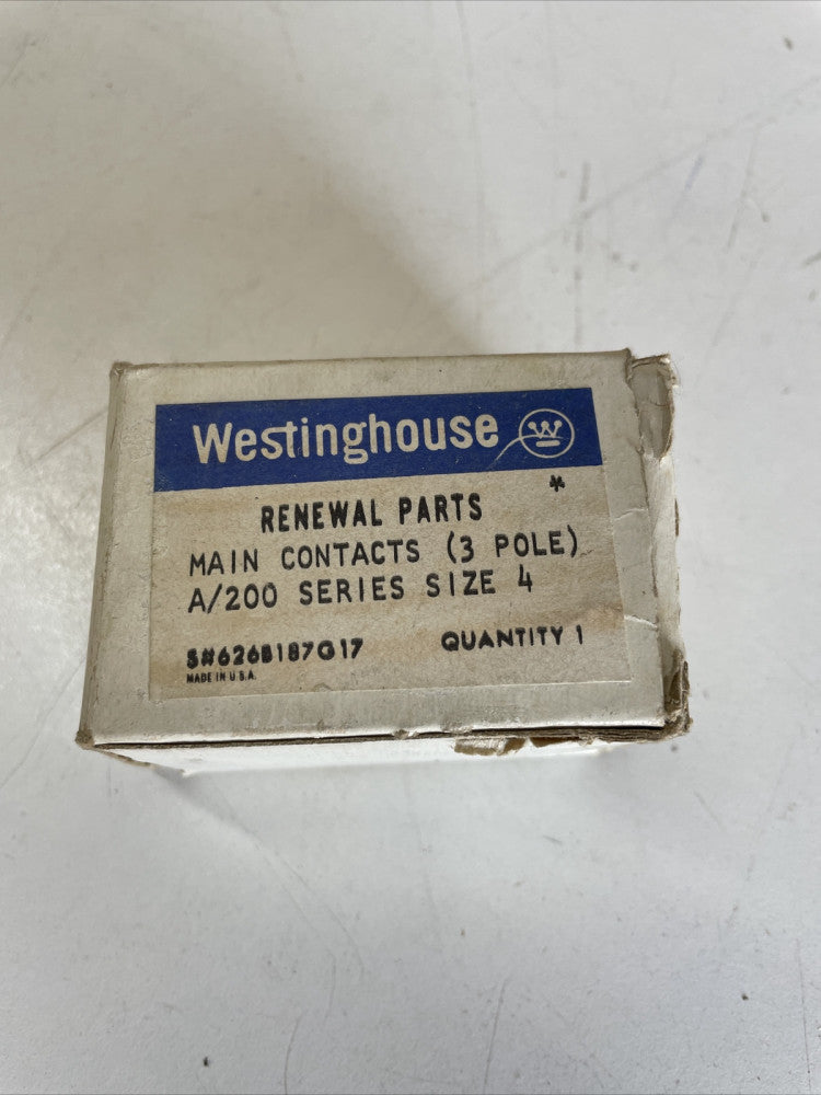 WESTINGHOUSE Renewal Parts, A200 SIZE 4  CONTACT KIT
