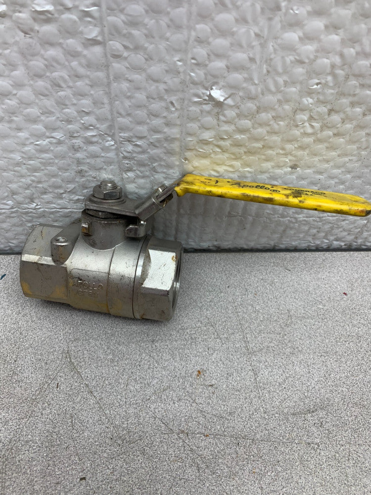 NEW APOLLO CF8M 1500 WOG 1-1/4" STAINLESS BALL VALVE 