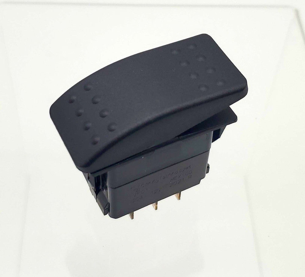 Carling VFD1S00B DPST Rocker Switch 20A 12V Contura II No Lens No Legend