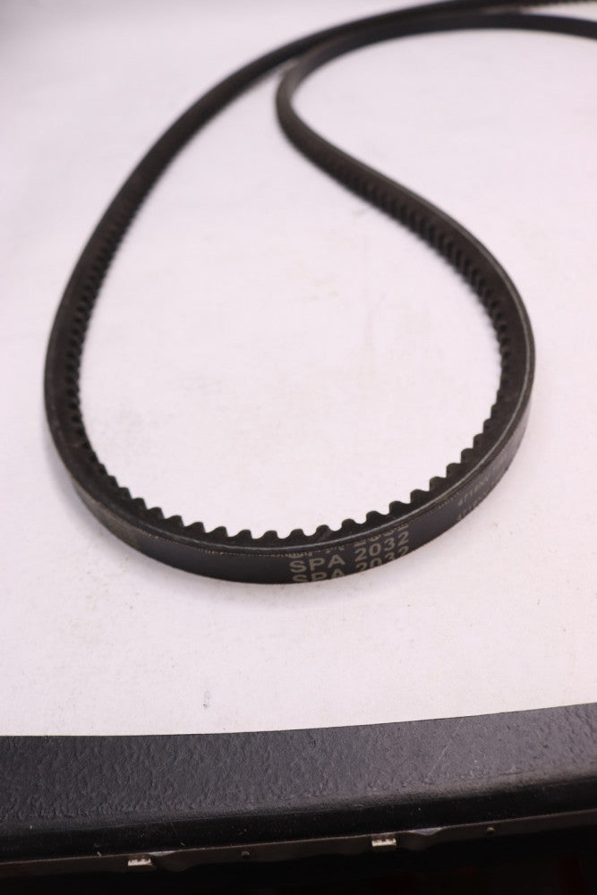 Cogged Drive V-Belt Crack Resistant Synthetic Rubber Black 13mm x 2032mm SPA2032