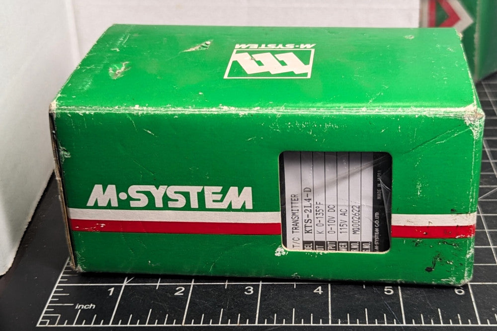 M-System KTS-2L4-D Isolated Temperature Thermocouple Transmitter [A8BA]