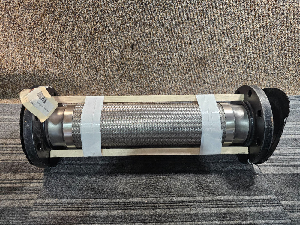 Flexible Metal Hose Assembly GZ400FLXFL240 24" Long, 4 in Hose Inside 4FKD6