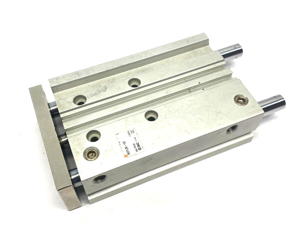 SMC MGPL25-100 Compact Guide Cylinder, Ball Bearing, 100mm Stroke