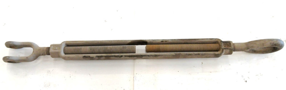 TURNBUCKLE JAW TO EYE TAKE UP 10" THREAD SIZE 3/4-8  21" X 39" OAL 42-3/4"