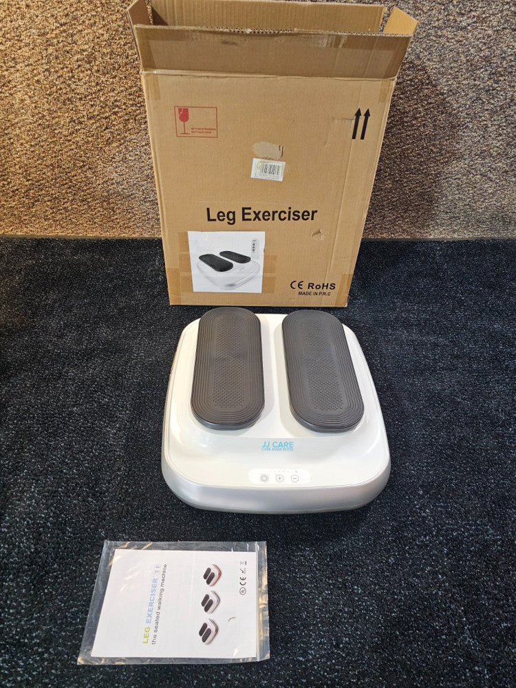 JJ CARE KMS005M Sitting Leg Exerciser for Seniors - Portable Foot Pedal Machine