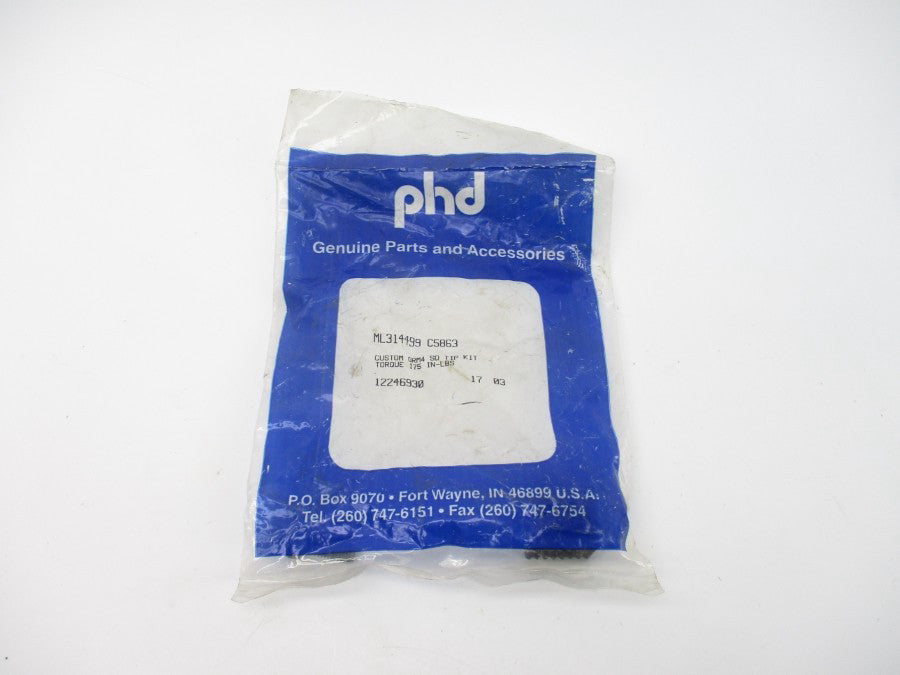 PHD ML314499 C5863 NSMP