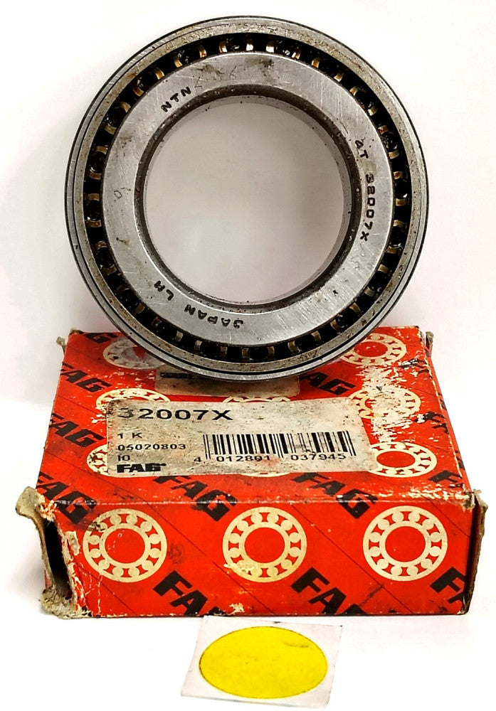 NTN TAPERED ROLLER BEARING METRIC 35MM ID 60MM OD 18MM WIDTH 4T-32007X
