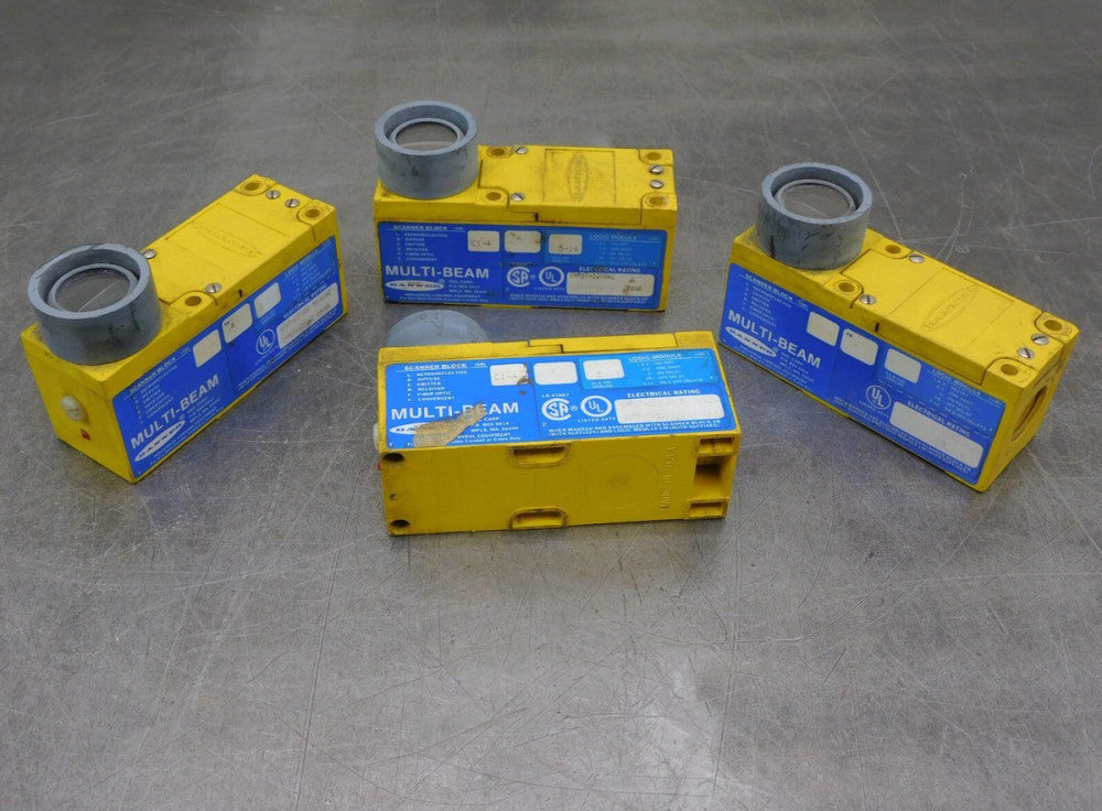 Banner C1-4 Sensor Logic Module Multi-Beam 120 VAC Lot of Four (4)