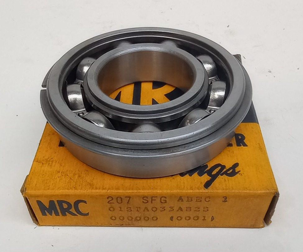 MRC 207 SFG Ball Bearing Deep Groove 35X72X17mm Single Shielded With Snap Ring
