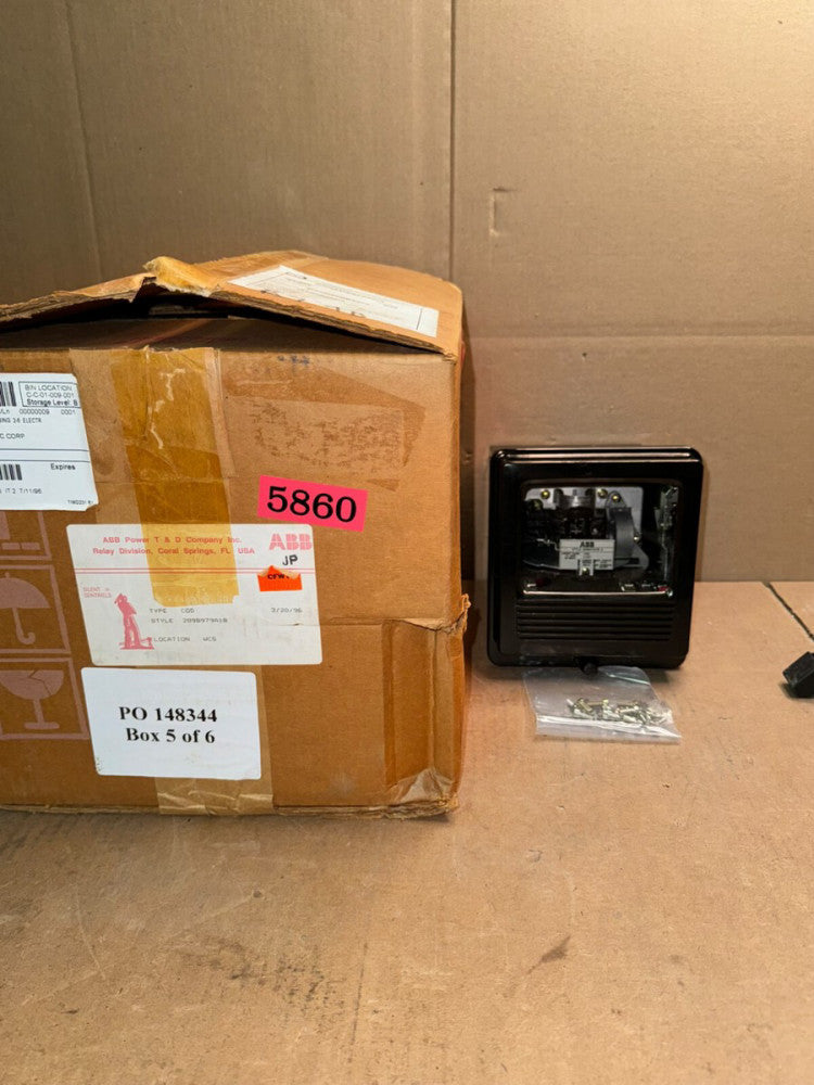 ABB 289B979A18 TYPE COD CURRENT SENSING RELAY, NEW-OPEN BOX! MAKE OFFER!
