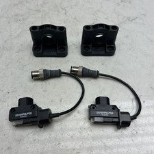2PK Banner DS18VP6LPQ5 Wide Beam Barrel Mount Sensor w/ Mounting Bracket 10-30VD